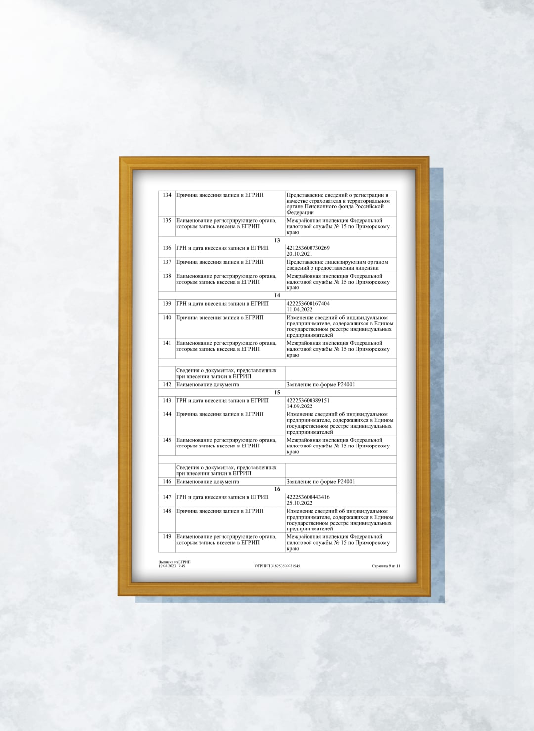 Сертификат 9