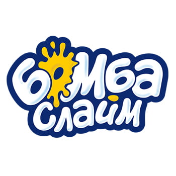 Логотип компании Бомба Слайм